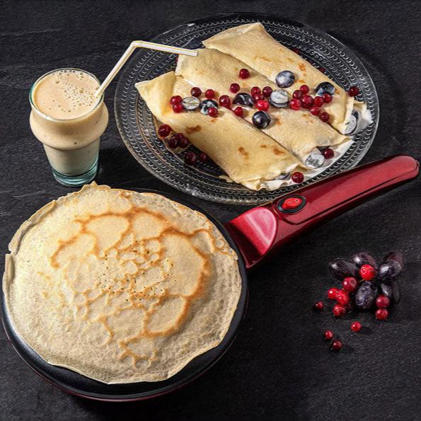 MasterGrill™ – Panquequeira Elétrica Antiaderente de Alta Performance para Panquecas, Crepes, Omeletes e Tapiocas