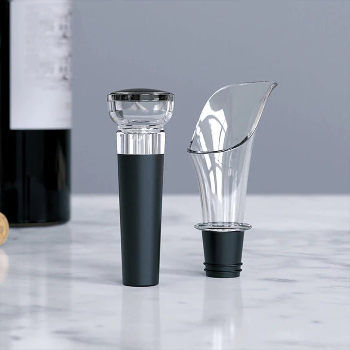 Abridor de Vinho Elétrico Premium™ – Sofisticação com 3 Brindes Exclusivos