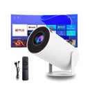 Telaview™ – Mini Projetor 4K Portátil com Android 11, Wi-Fi 6 e Foco Automático