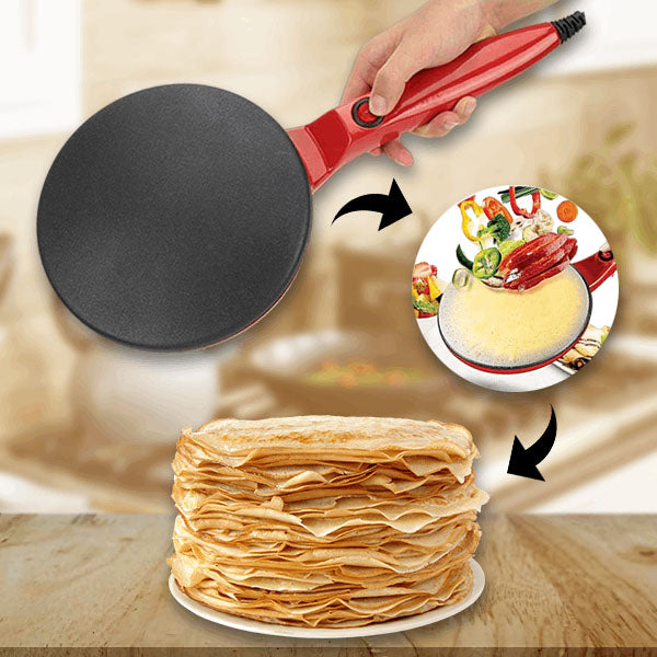 MasterGrill™ – Panquequeira Elétrica Antiaderente de Alta Performance para Panquecas, Crepes, Omeletes e Tapiocas